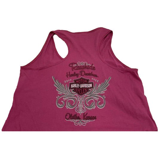 WMNS Authentic Vintage Harley-Davidson Singlet | Rawhide, Olathe Kansas (Medium)