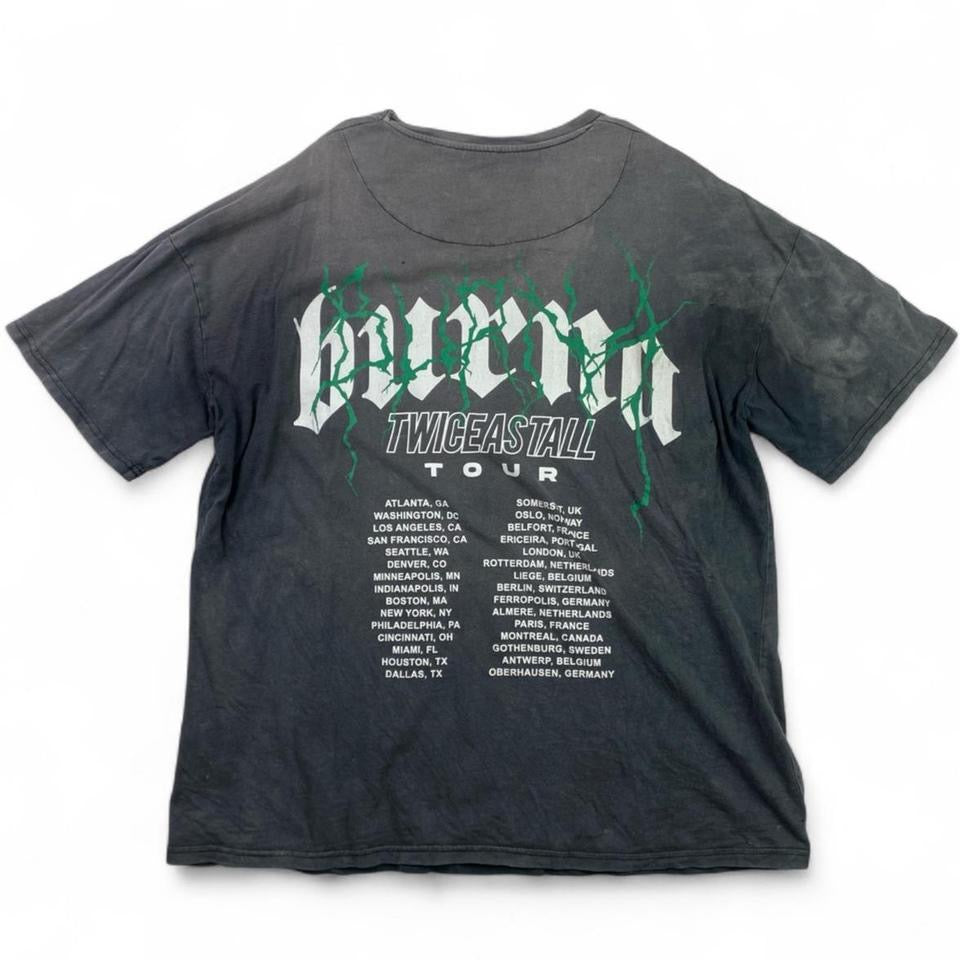 (Medium) Authentic Vintage Burna Boy T-Shirt (Oversized)