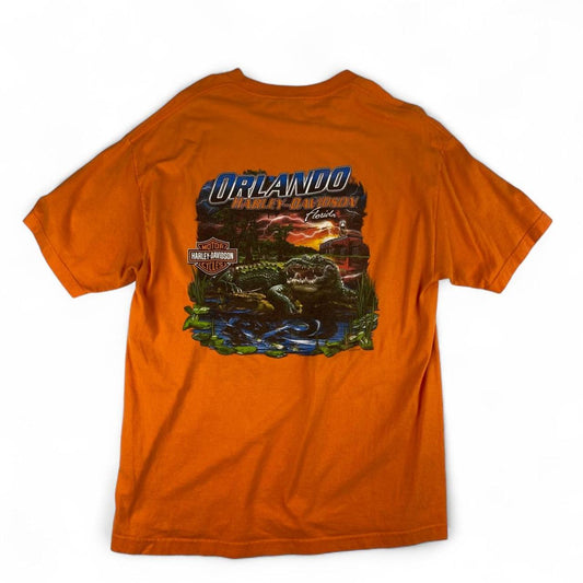 Authentic Vintage Harley-Davidson T-shirt Orlando, Florida (X-Large)