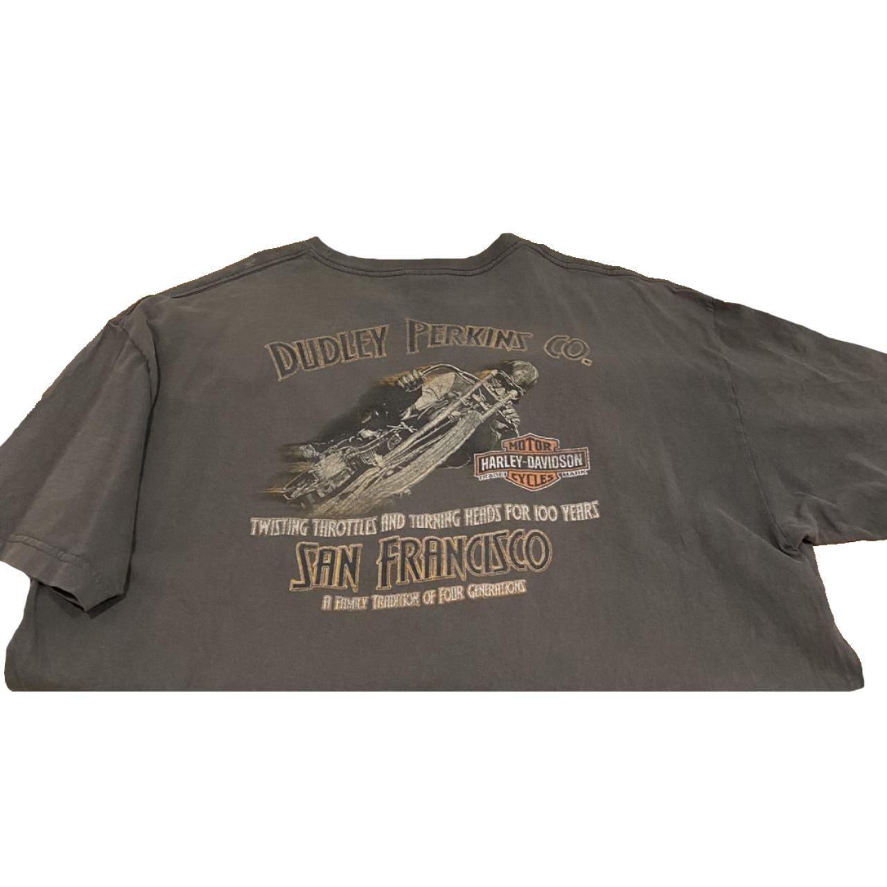 Authentic Vintage Harley-Davidson T-shirt | San Francisco, Dudley Perkins (X-Large)