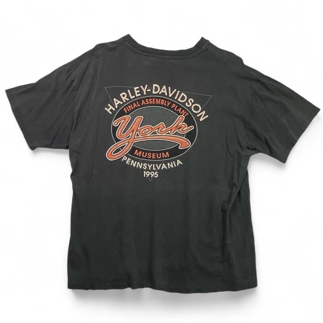 Authentic Vintage Harley-Davidson T-Shirt | Final Assembly Plant Museum, (XL)