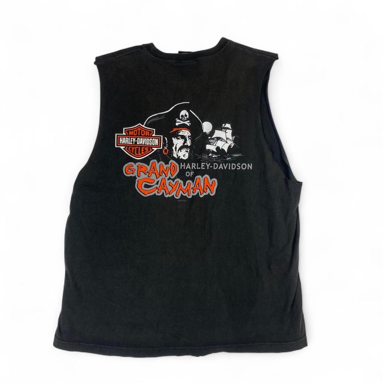 Authentic Vintage Harley-Davidson T-shirt- Grand Cayman Edition (X-Large)
