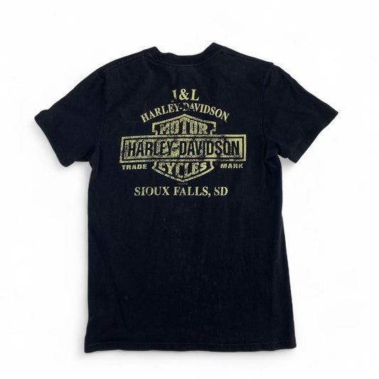 Authentic Vintage Harley-Davidson T-Shirt- Sioux Falls (Small)
