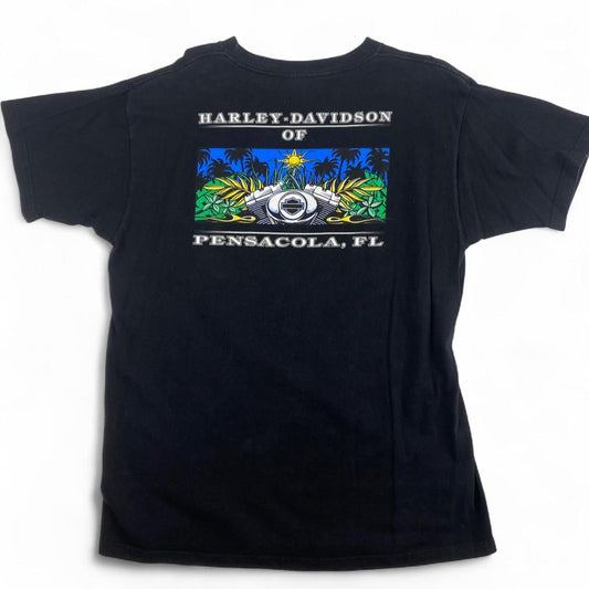 Authentic Vintage Harley-Davidson T-Shirt | Pensacola FL (X-Large)