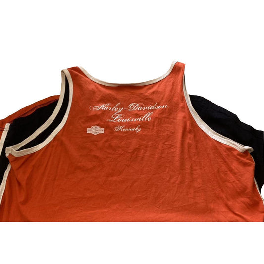 WMNS Authentic Vintage Harley-Davidson Singlet- Live to Ride (3XL)