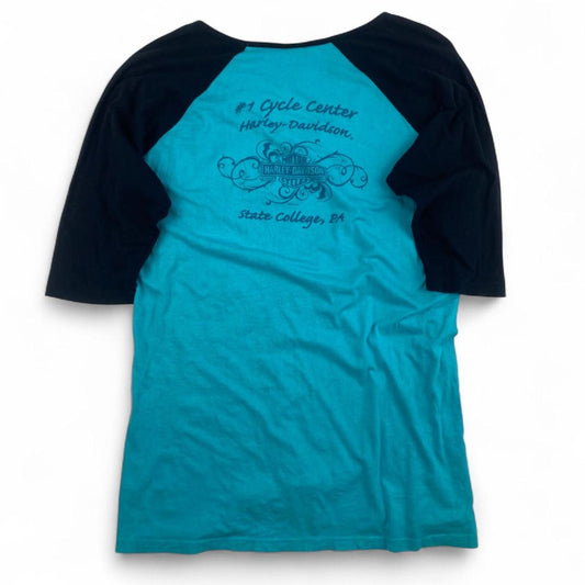 WMNS Authentic Vintage Harley-Davidson Long-Sleeve T-Shirt (2XL)