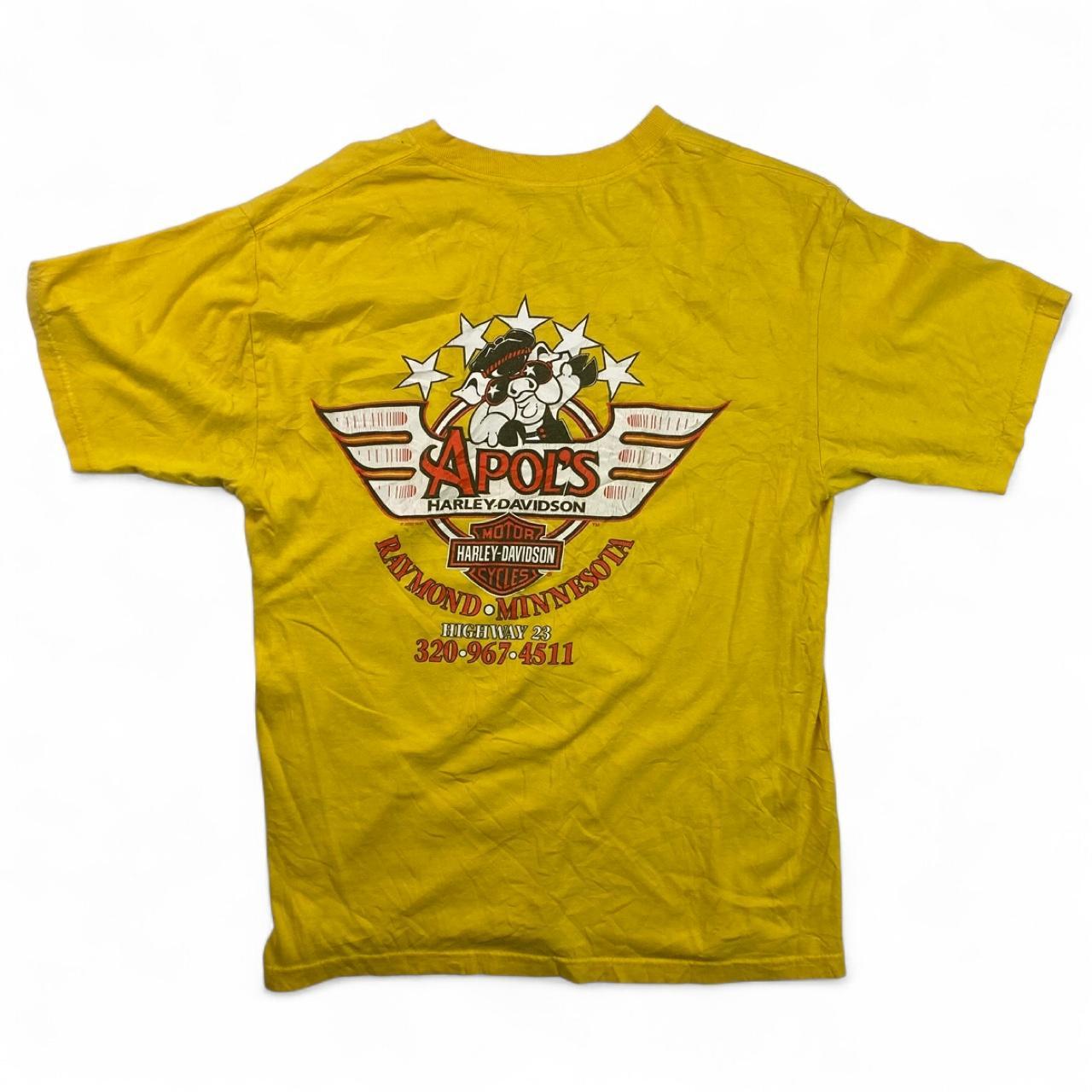 Authentic Vintage Harley-Davidson T-Shirt | Apol’s- Raymond, Minnesota (Medium)
