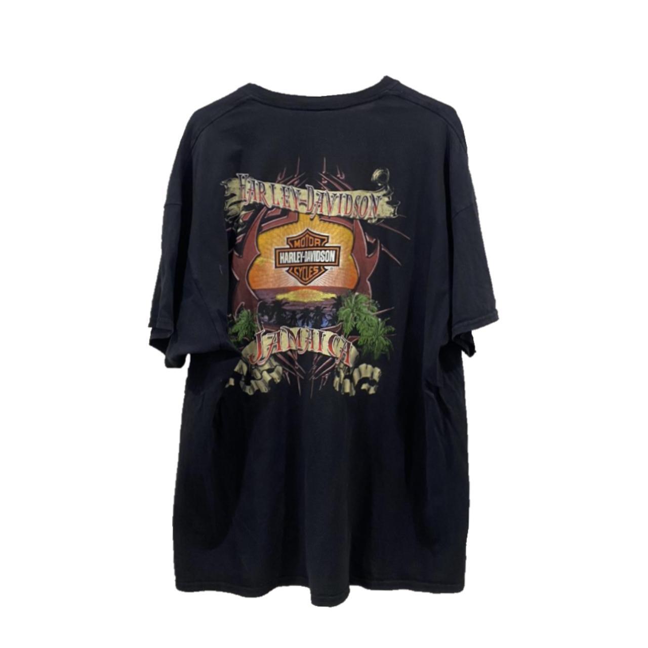 Authentic Vintage Harley-Davidson T-Shirt- Jamaica Edition (Large)