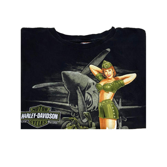 Authentic Vintage Harley-Davidson T-Shirt- Thunder Tower Columbia, SC (2XL)