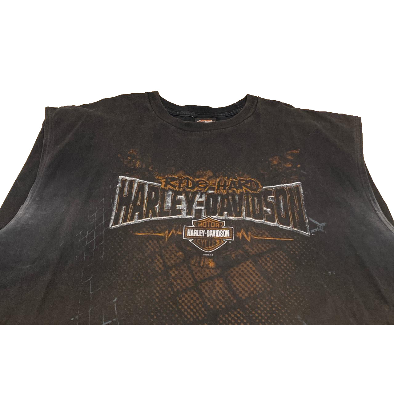 Authentic Vintage Harley-Davidson Tank Top (2XL)