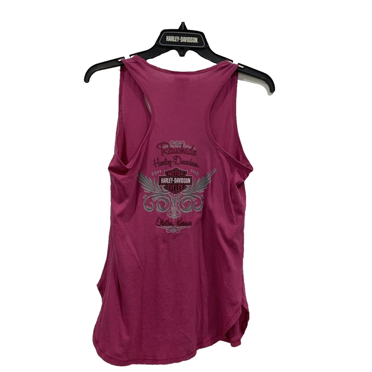 WMNS Authentic Vintage Harley-Davidson Singlet | Rawhide, Olathe Kansas (Medium)