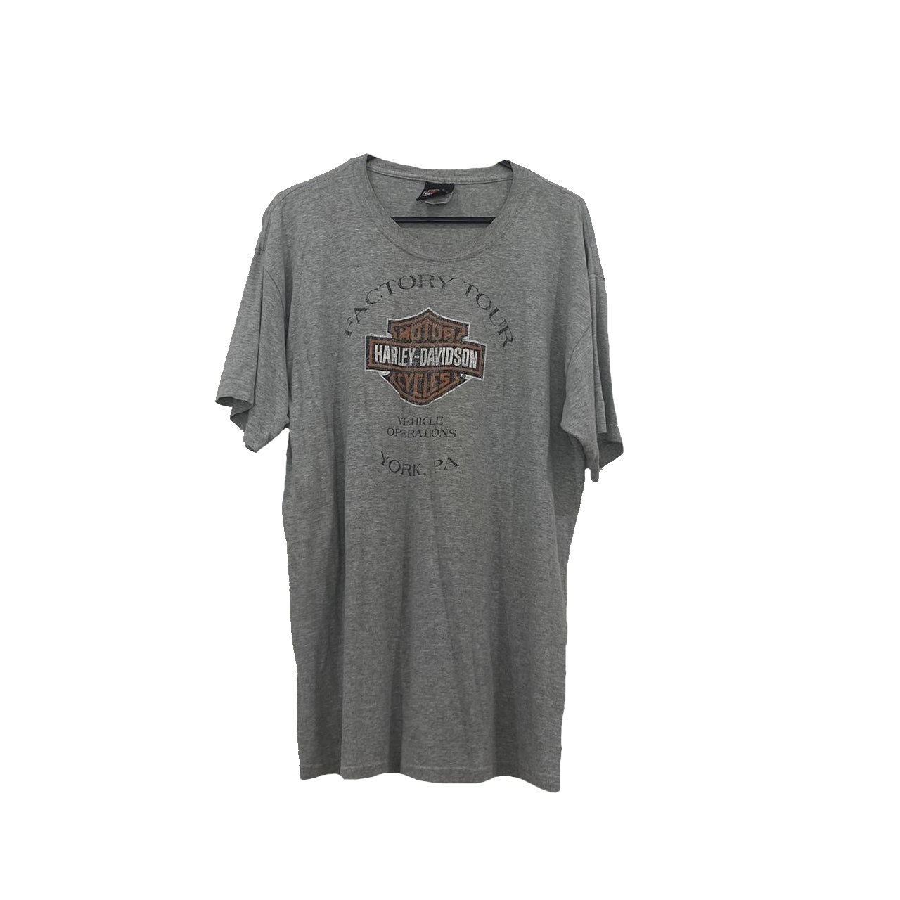 Authentic Vintage Harley-Davidson T-Shirt- Factory Tour (Large)
