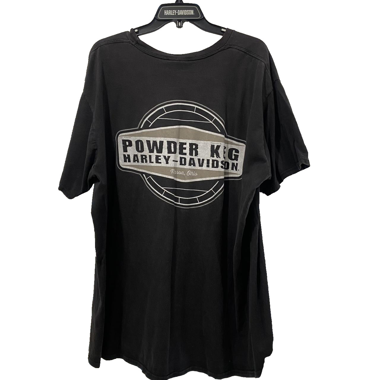 Authentic Vintage Harley-Davidson T-shirt | Powder Keg Ohio (3XL)