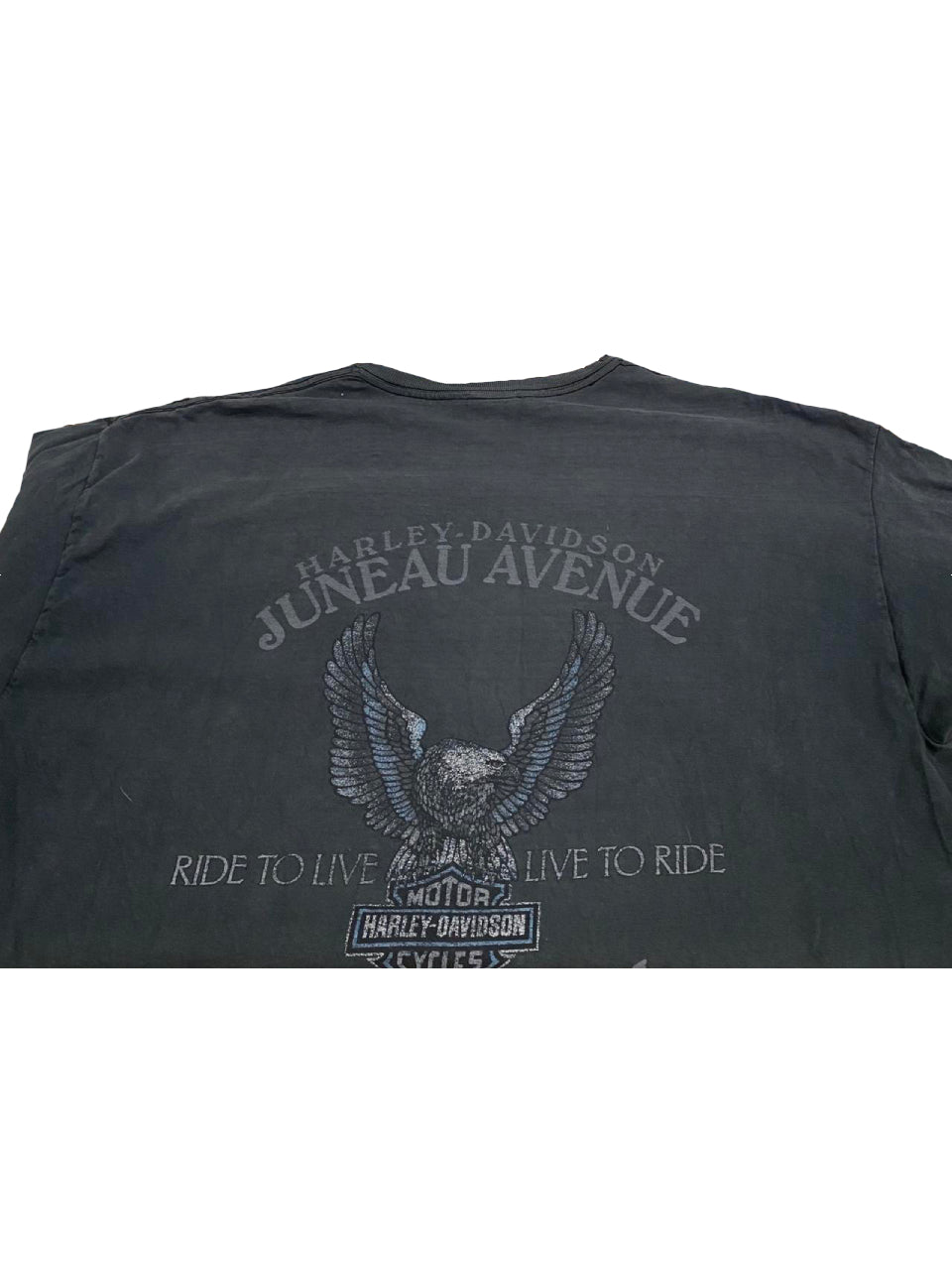 Authentic Vintage Harley-Davidson T-shirt | Ride to Live, Live to Ride | Milwaukee (X-Large)