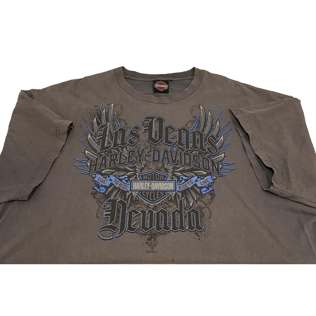 Authentic Vintage Harley-Davidson T-shirt | Las Vegas Nevada (2XL)