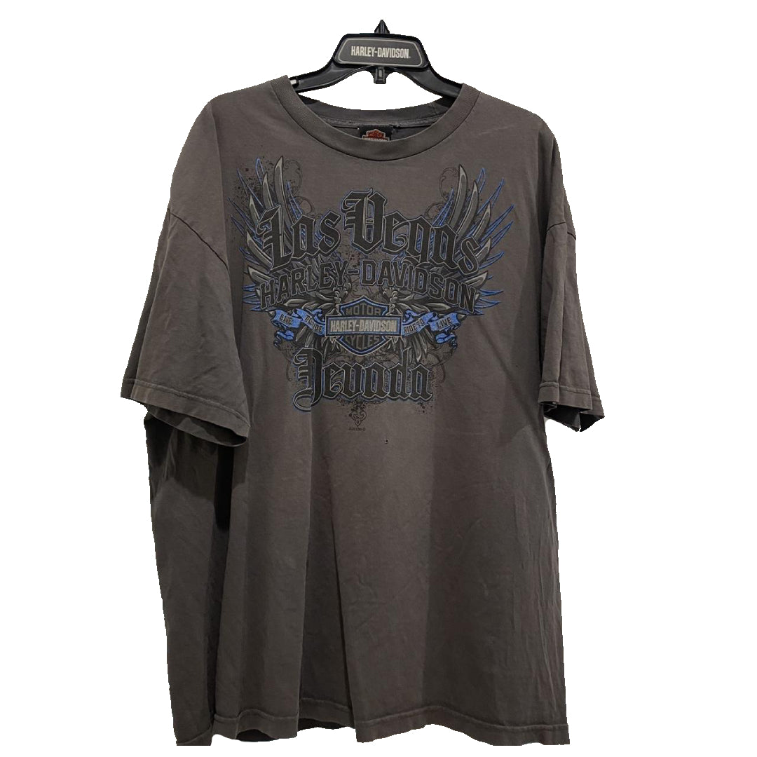 Authentic Vintage Harley-Davidson T-shirt | Las Vegas Nevada (2XL)