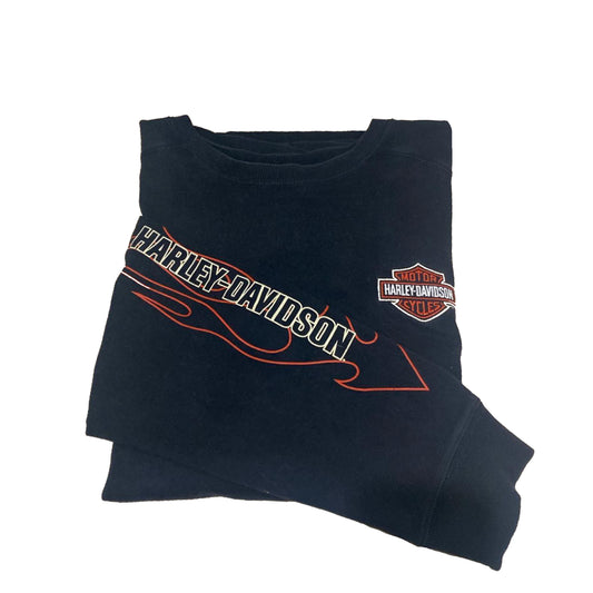 Authentic Vintage Harley-Davidson Long Sleeve T-Shirt (Large)