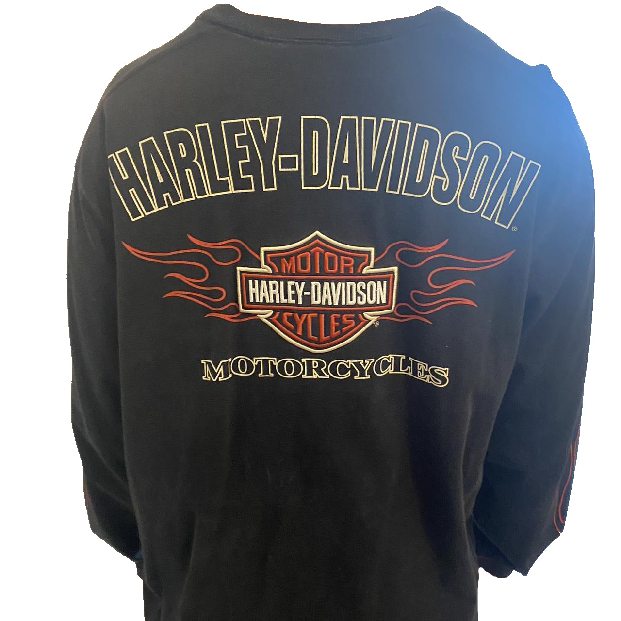 Authentic Vintage Harley-Davidson Long Sleeve T-Shirt (Large)