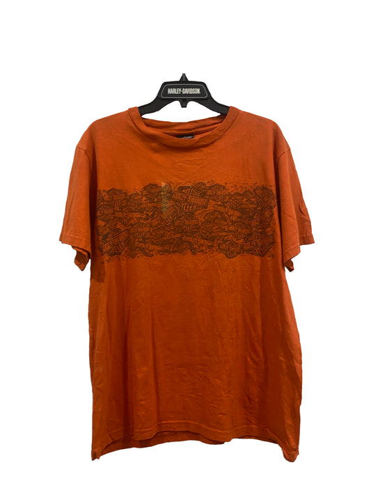 Authentic Vintage Harley-Davidson T-Shirt | Bald Eagle (Large)