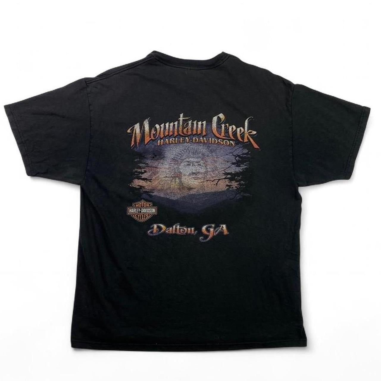 Authentic Vintage Harley Davidson T-Shirt- Mountain Creek (X-Large)
