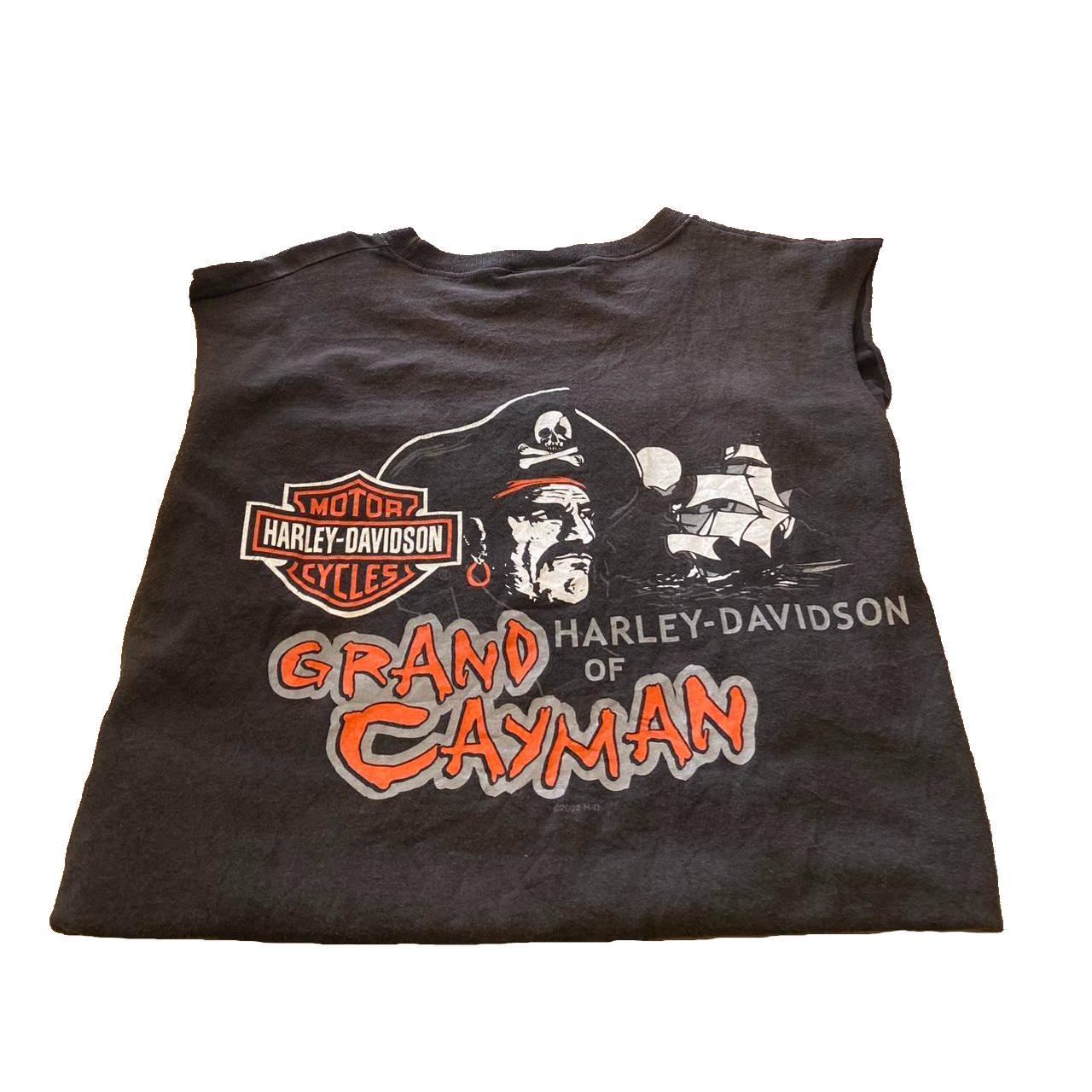 Authentic Vintage Harley-Davidson T-shirt- Grand Cayman Edition (X-Large)