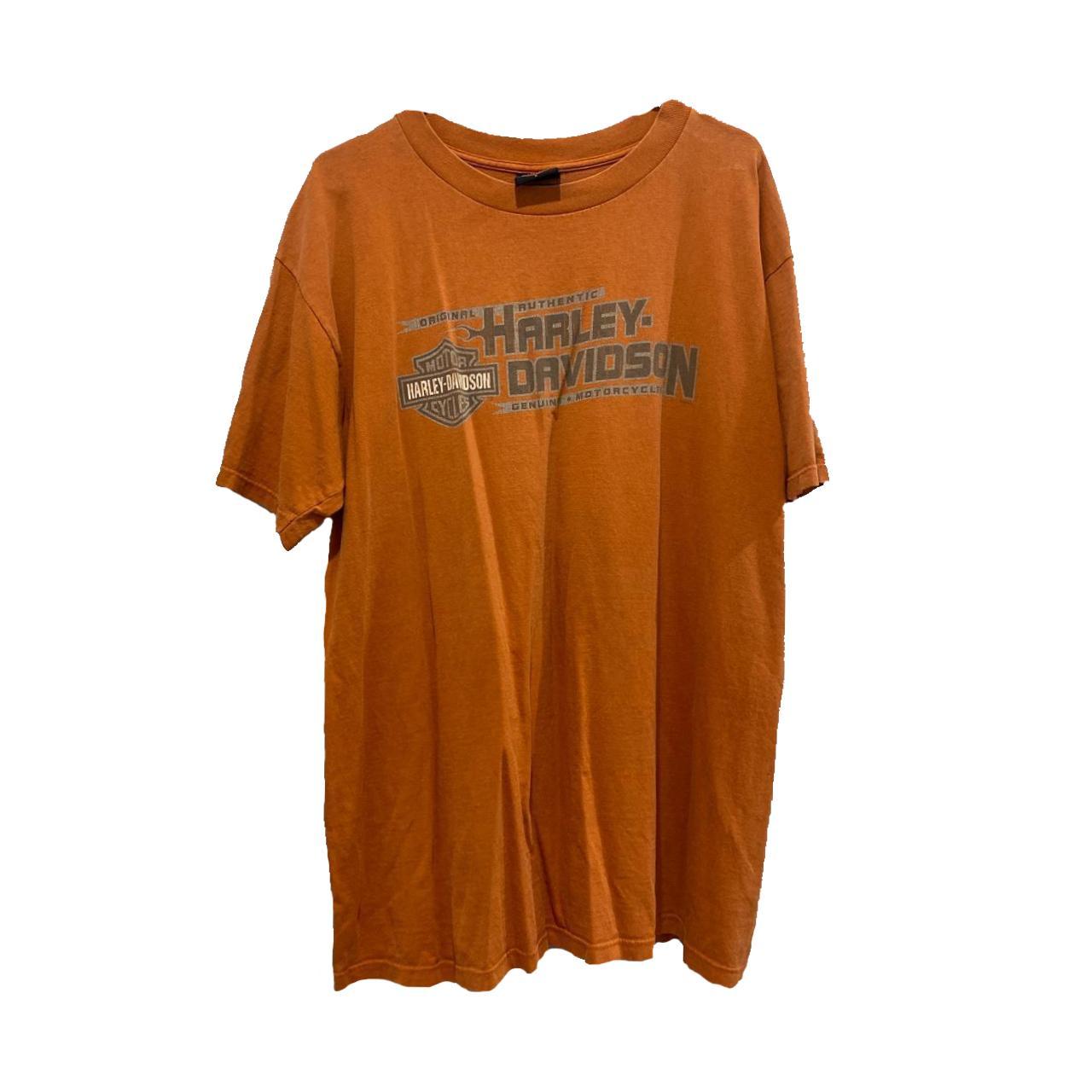 Authentic Vintage Harley-Davidson T-Shirt- Aruba Big Twin (Large)