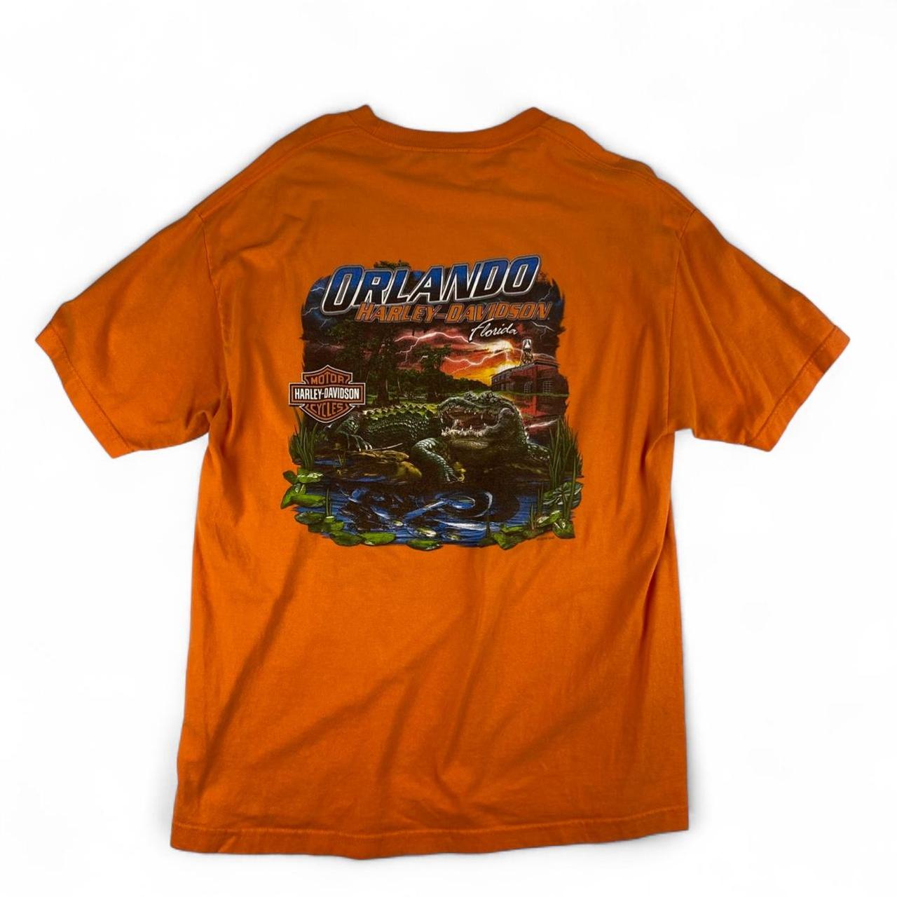 Authentic Vintage Harley-Davidson T-shirt Orlando, Florida (X-Large)