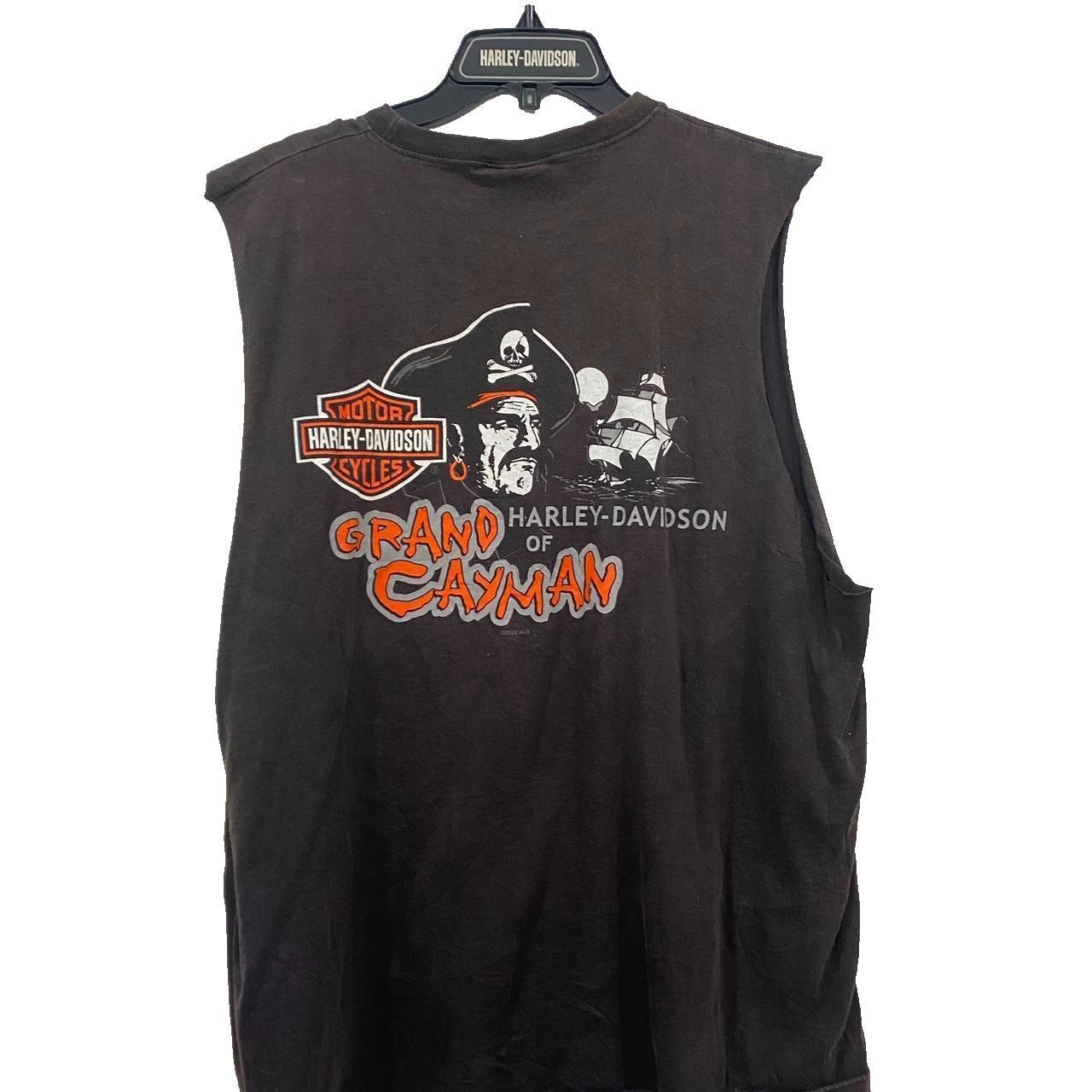 Authentic Vintage Harley-Davidson T-shirt- Grand Cayman Edition (X-Large)