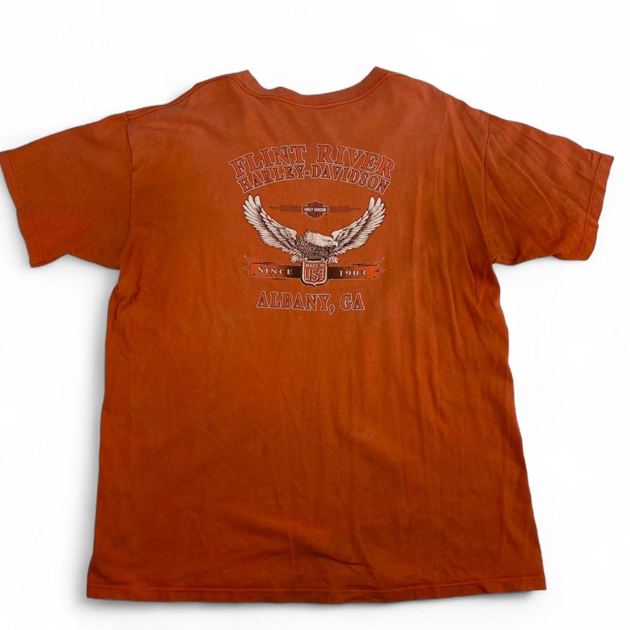 Authentic Vintage Harley-Davidson T-Shirt- Flint River (X-Large)