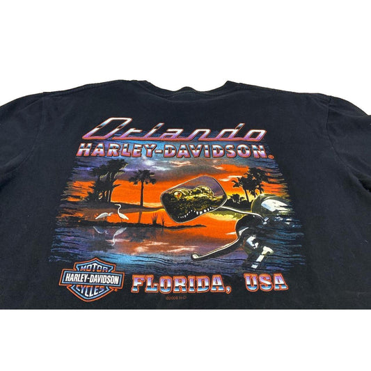 WMNS Authentic Vintage Harley-Davidson T-shirt (Large)