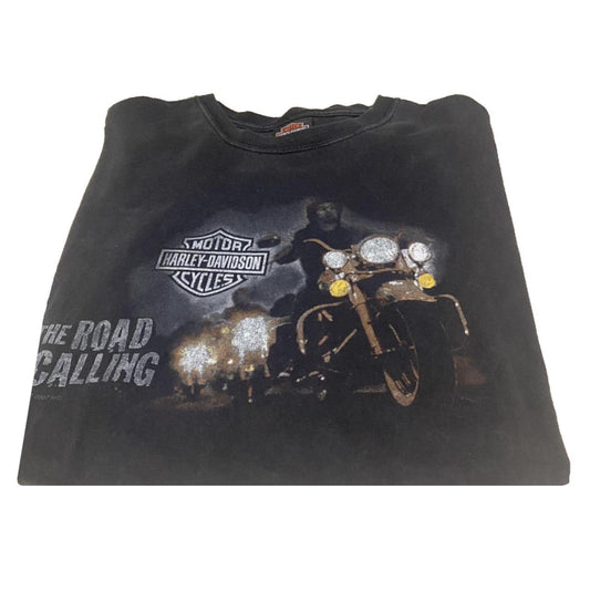 Authentic Vintage Harley Davidson T-Shirt- Mountain Creek (X-Large)