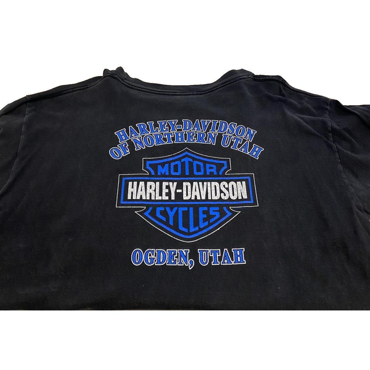 Authentic Vintage Harley-Davidson T-shirt- Northern Utah (Large)