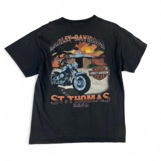 Authentic Vintage Harley-Davidson T-shirt | St Thomas (Large)