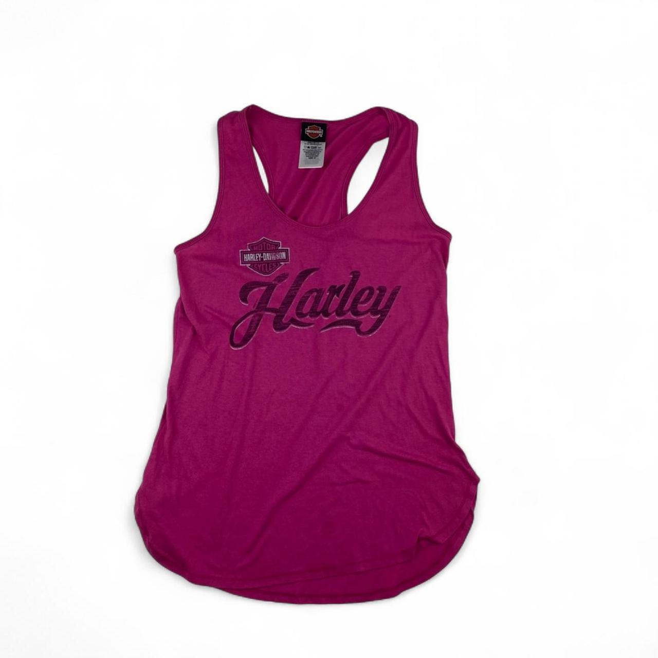 WMNS Authentic Vintage Harley-Davidson Singlet | Rawhide, Olathe Kansas (Medium)