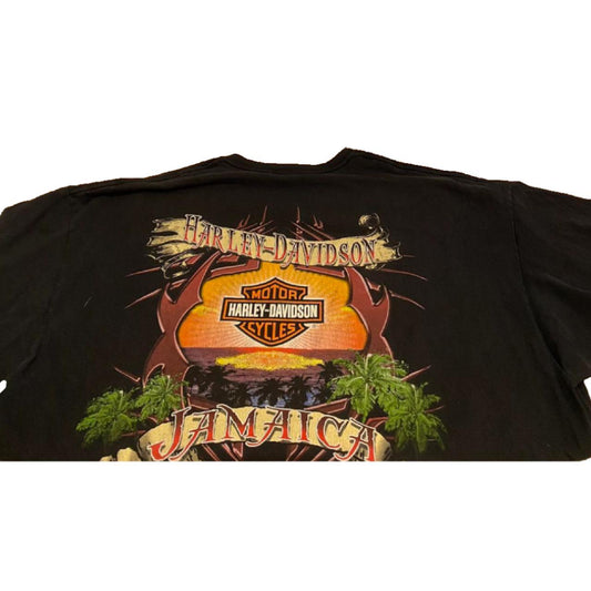 Authentic Vintage Harley-Davidson T-Shirt- Jamaica Edition (Large)