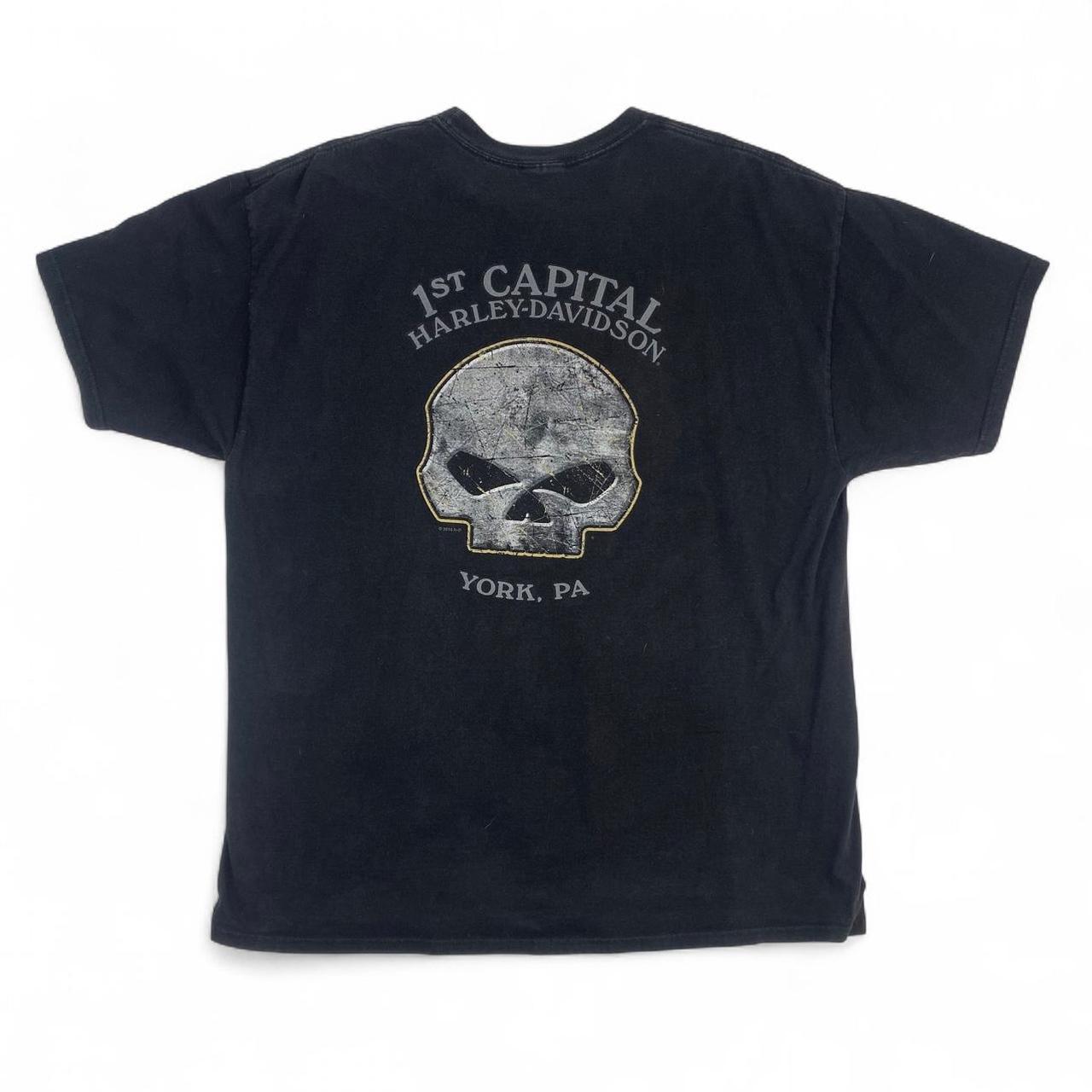 Authentic Vintage Harley-Davidson T-shirt | 1st Capital, York, PA (2XL)