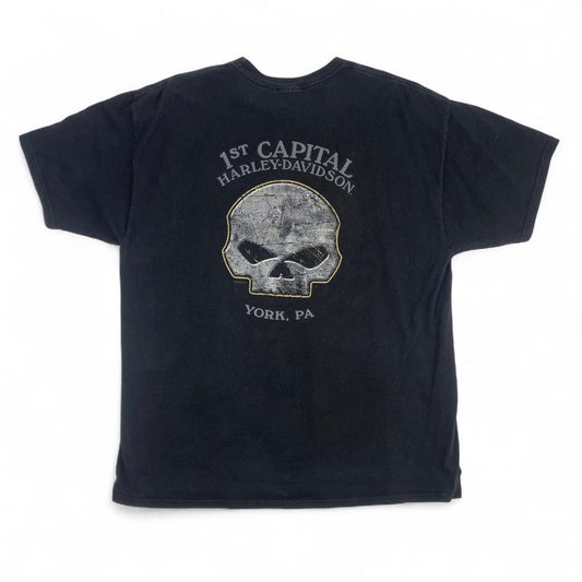 Authentic Vintage Harley-Davidson T-shirt | 1st Capital, York, PA (2XL)
