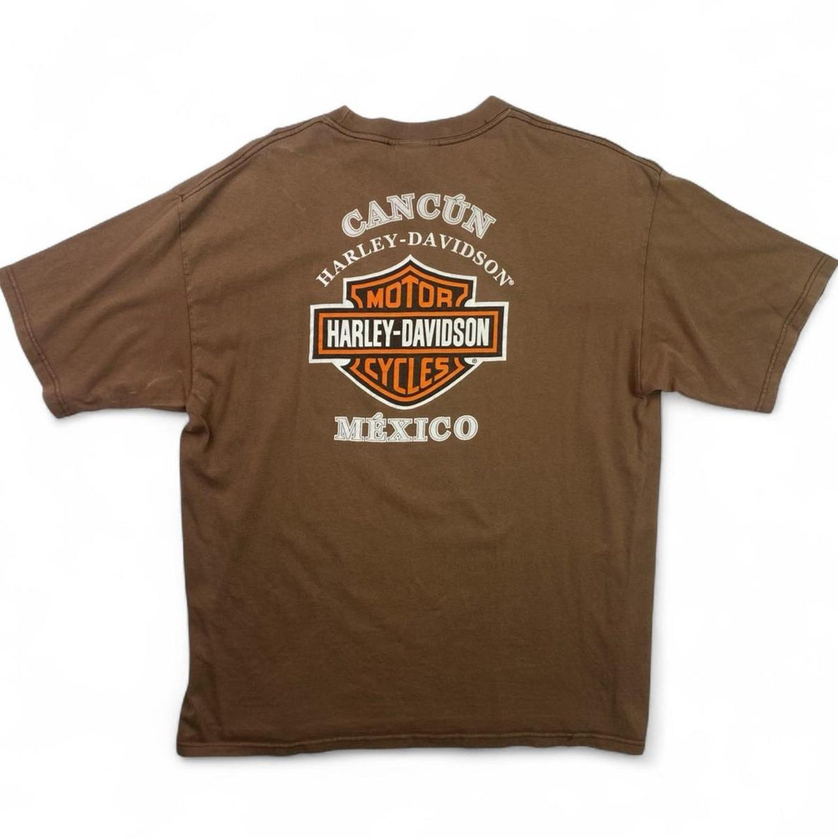 (Large) Authentic Vintage Harley-Davidson T-Shirt | Cancun Mexico