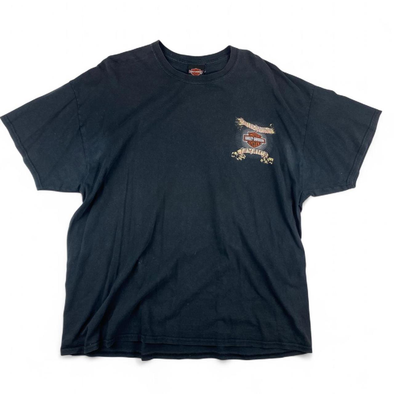 Authentic Vintage Harley-Davidson T-Shirt- Jamaica Edition (Large)