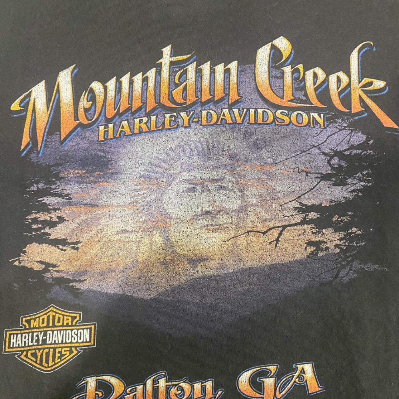 Authentic Vintage Harley Davidson T-Shirt- Mountain Creek (X-Large)