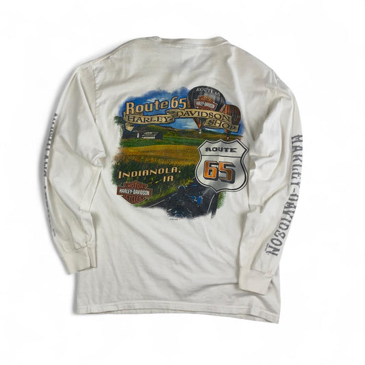 Authentic Vintage Harley-Davidson Long Sleeve T-Shirt- Route 65