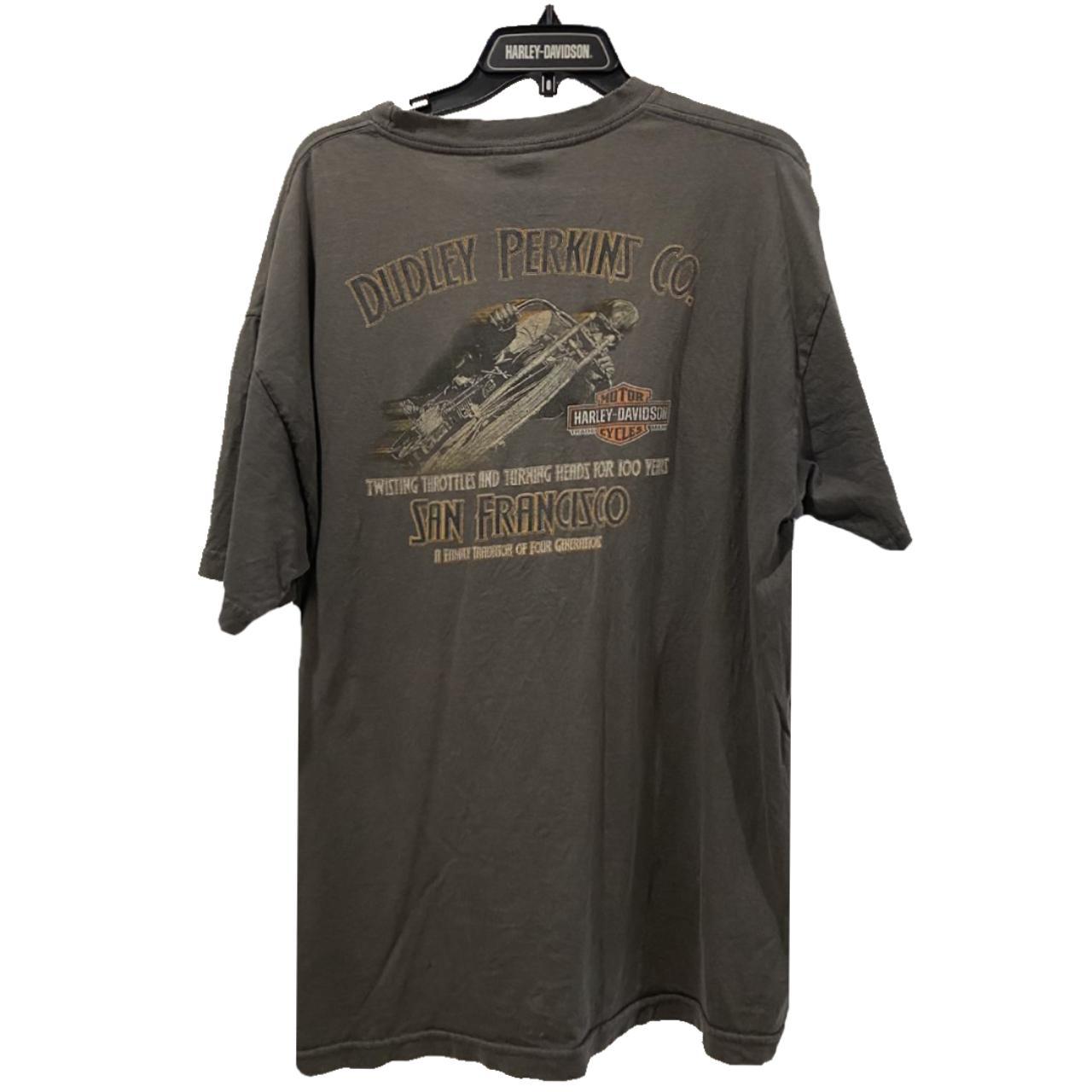 Authentic Vintage Harley-Davidson T-shirt | San Francisco, Dudley Perkins (X-Large)