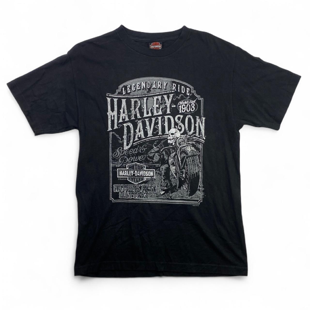 Authentic Vintage Harley-Davidson T-Shirt | Graceland- Memphis, Tennessee (Medium)