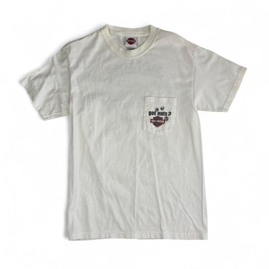 Vintage Harley-Davidson T-Shirt 'Got Nuts?' (Medium)