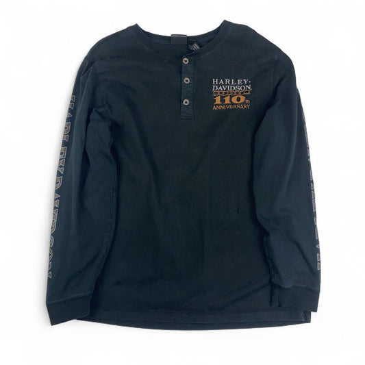Authentic Vintage Harley-Davidson Long-Sleeve T-Shirt 110th Anniversary