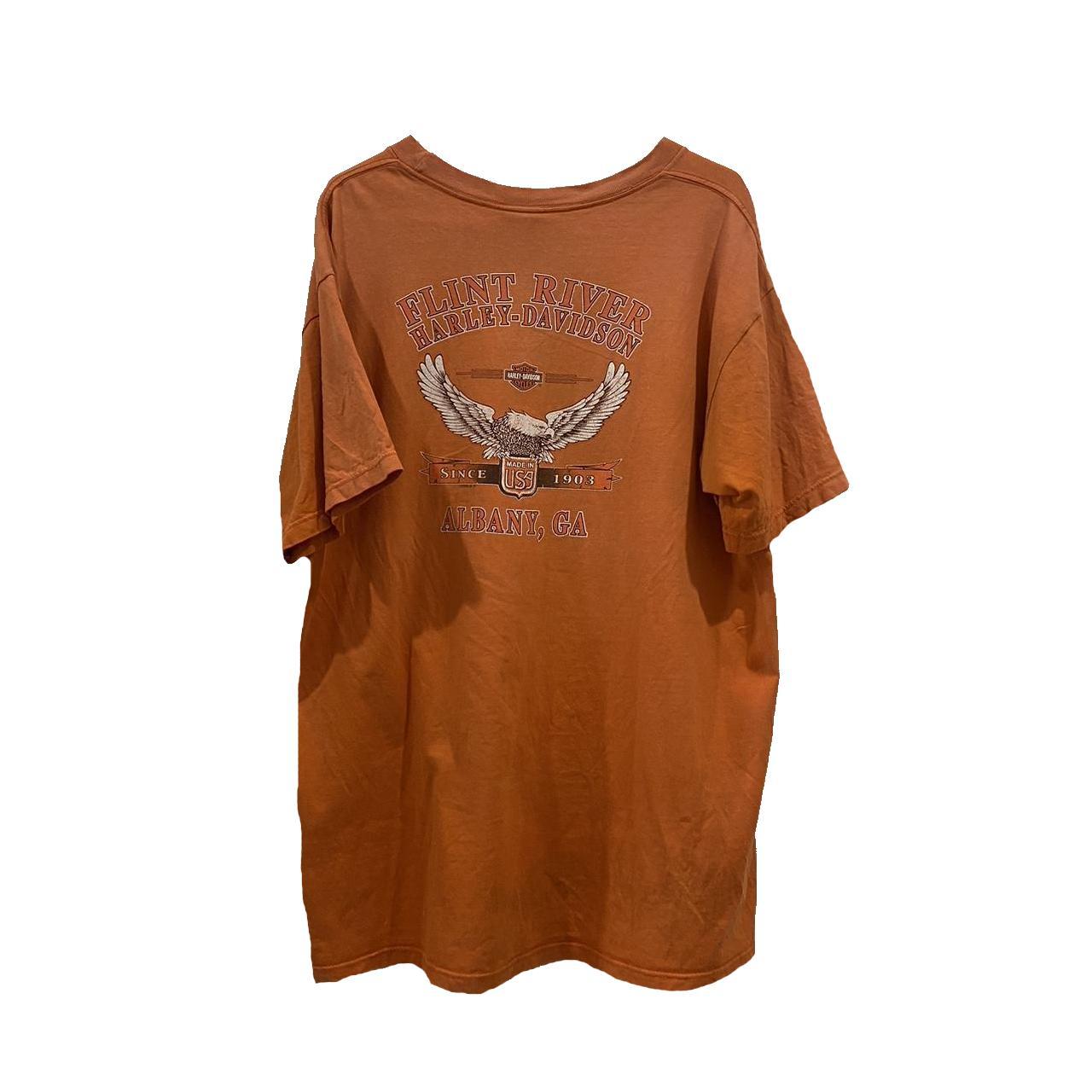 Authentic Vintage Harley-Davidson T-Shirt- Flint River (X-Large)