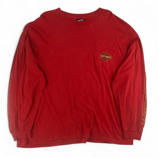 Authentic Vintage Harley-Davidson Long Sleeve T-Shirt (X-Large)