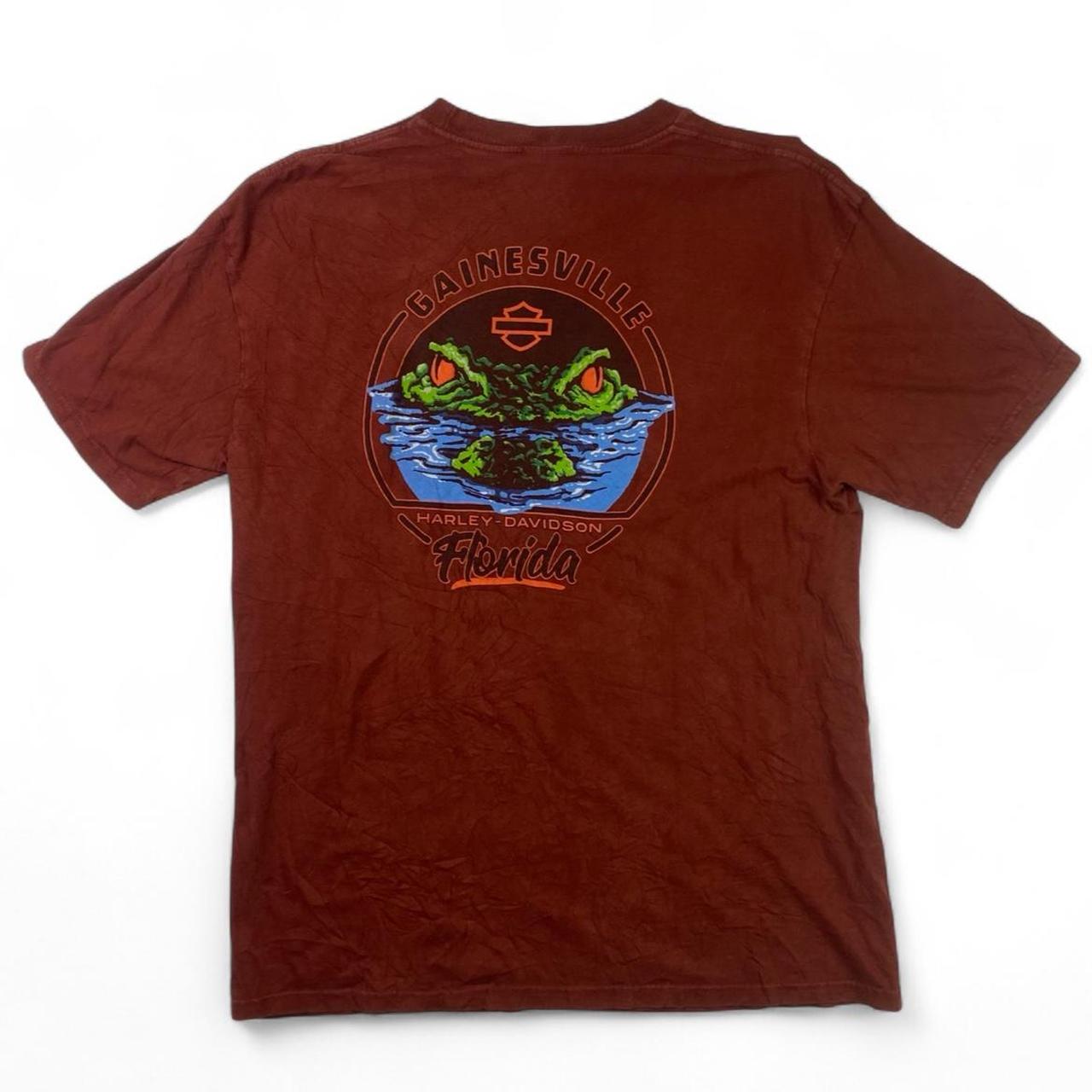 Authentic Vintage Harley-Davidson T-Shirt | Gainesville Florida Edition (Large)