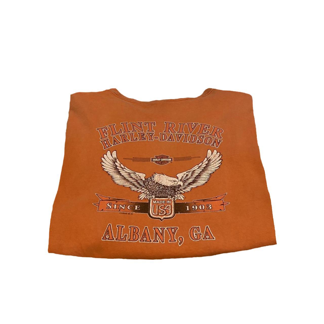 Authentic Vintage Harley-Davidson T-Shirt- Flint River (X-Large)