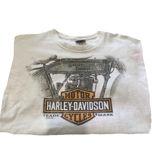 WMNS Authentic Vintage Harley-Davidson (Tie Dye) T-shirt- Grand Canyon, Heart of Dixie Edition (Medium)